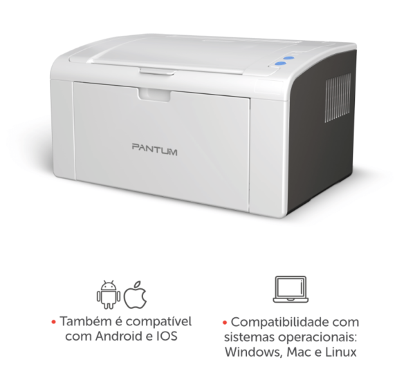 IMPRESSORA LASER MONO PANTUM P2509W - Image 2